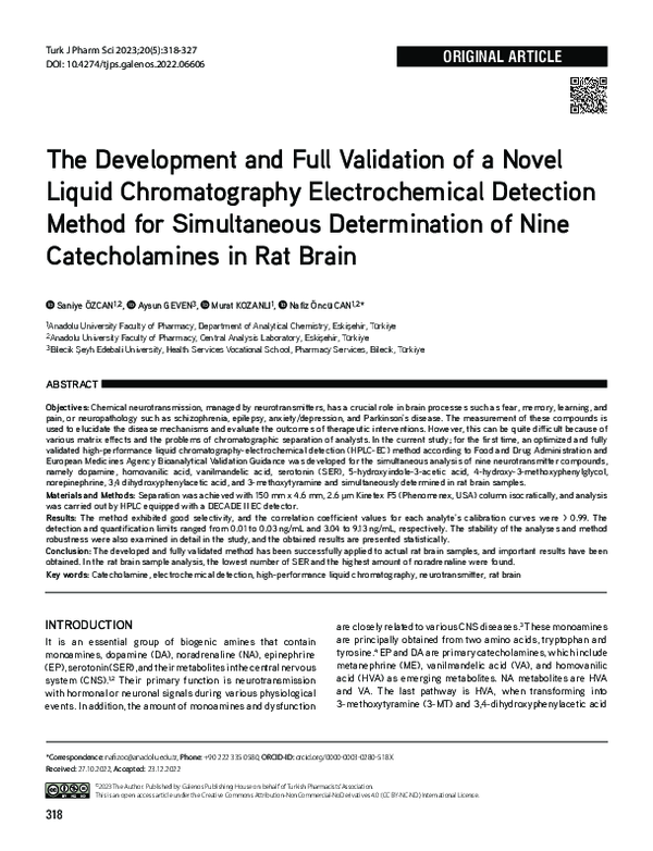 (PDF) The Development and Full Validation of a Novel Liquid ...