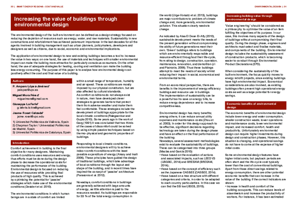 (PDF) Increasing the value of buildings through environmental design
