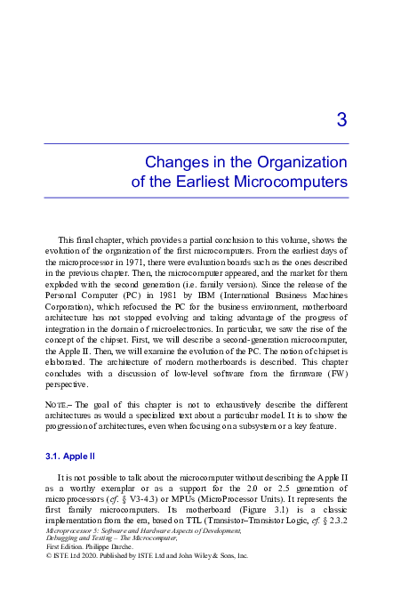 (PDF) Microprocessor 5. Software and Hardware Aspects of Development ...