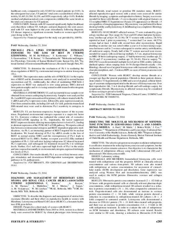 (PDF) Diagnosis and management of hereditary leiomyoma and renal cell ...
