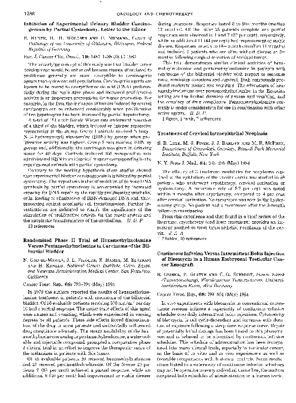 (PDF) Treatment of Cervical Intraepithelial Neoplasia