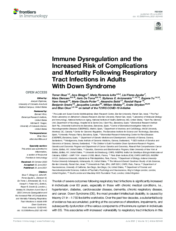 (PDF) Immune Dysregulation and the Increased Risk of Complications and ...
