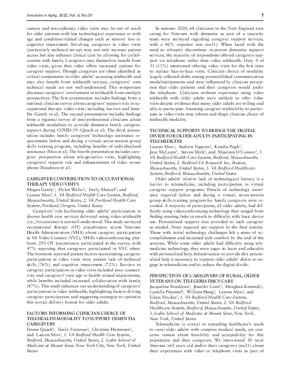 (PDF) Technical Supports to Bridge the Digital Divide for Older Adults ...