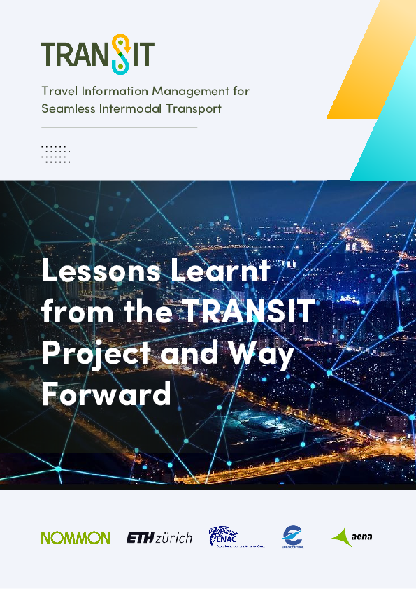 (PDF) Lessons Learnt from the TRANSIT Project and Way Forward