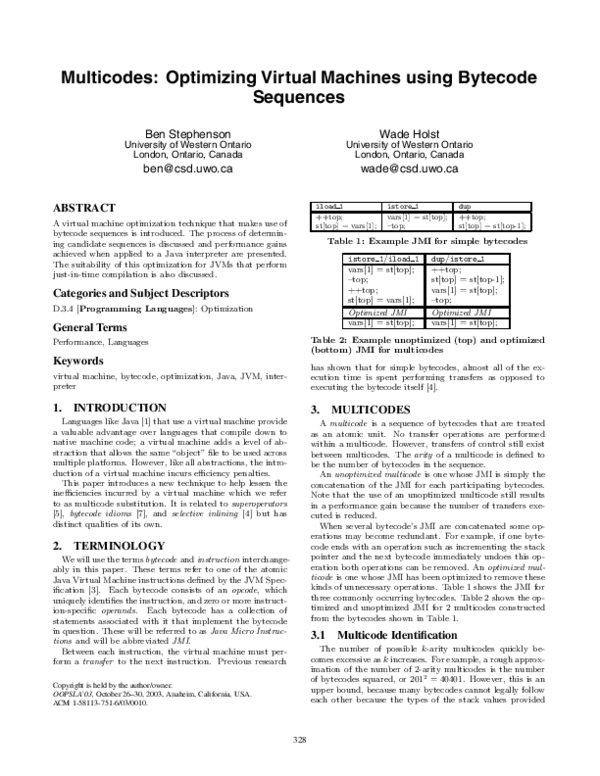 (PDF) Multicodes