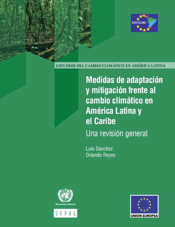 (PDF) Medidas de adaptación y mitigación frente al cambio climático en ...