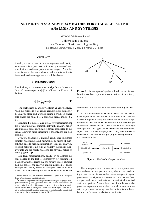 (PDF) Sound-Types: A New Framework for Symbolic Sound Analysis and ...