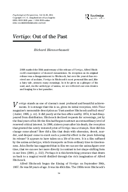 (PDF) Vertigo: Out of the Past