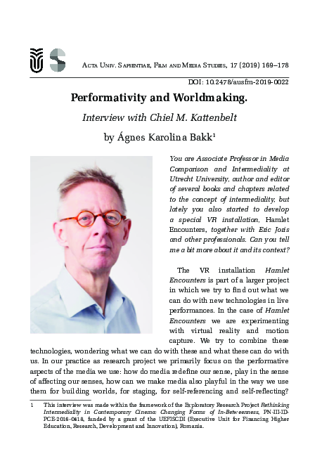 (PDF) Performativity and Worldmaking
