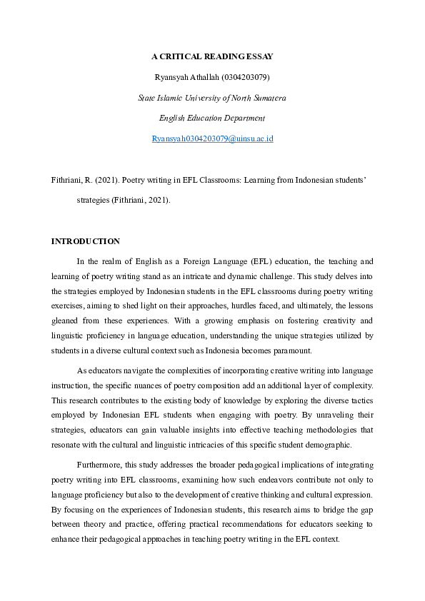 doc-a-critical-reading-essay