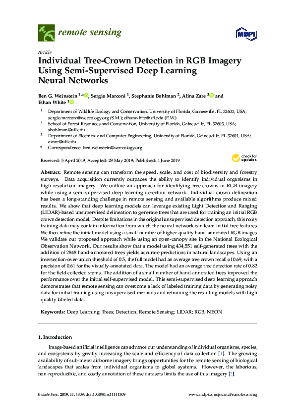 (PDF) Individual Tree-Crown Detection in RGB Imagery Using Semi ...