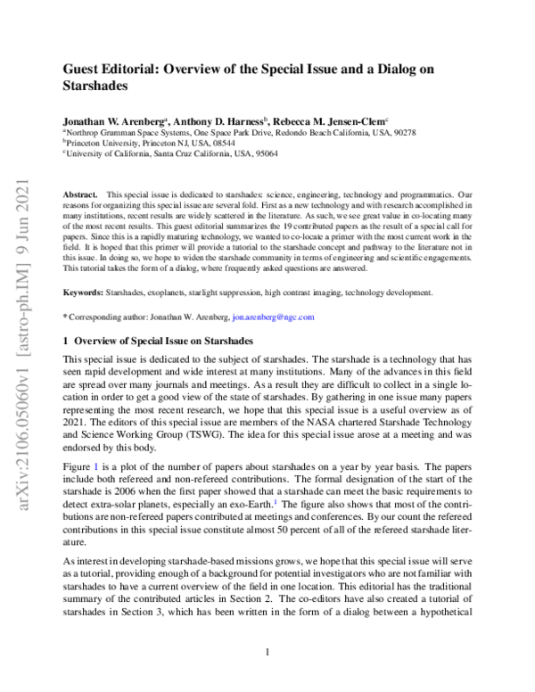 (PDF) Guest Editorial: Overview of the Special Issue and a Dialog on ...