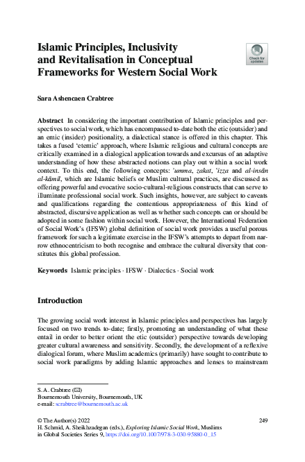 (PDF) Islamic Principles, Inclusivity and Revitalisation in Conceptual ...