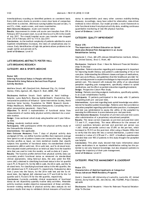 (PDF) Poster 369: Inferring Functional Status in People with Knee ...