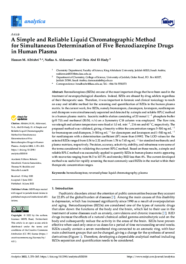 (PDF) A Simple and Reliable Liquid Chromatographic Method for ...