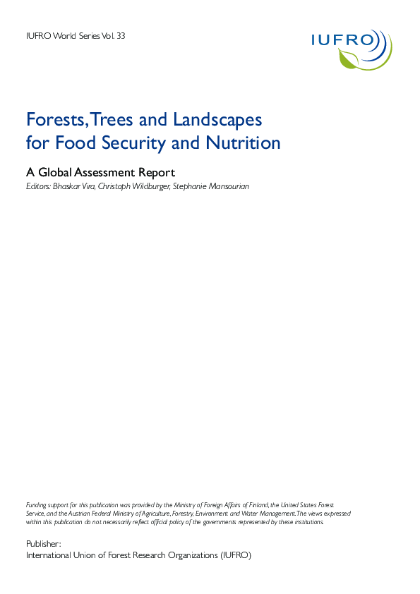 (PDF) Introduction: Forests, Trees and Landscapes for Food Security and ...
