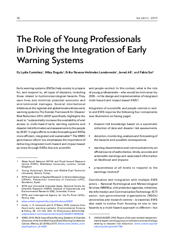 (PDF) The Role of Young Professionals in Driving the Integration of ...