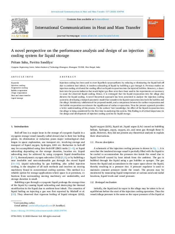 (PDF) A novel perspective on the performance analysis and design of an ...