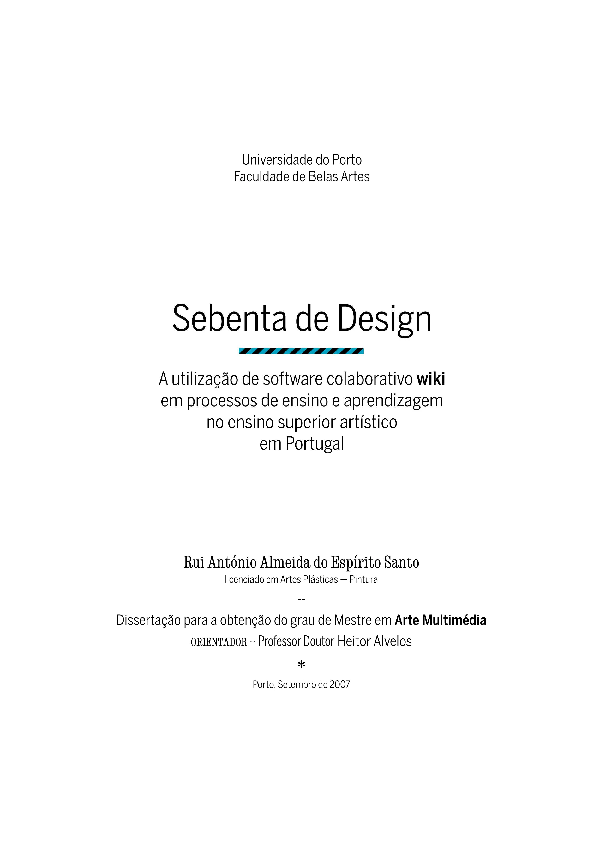 (PDF) Sebenta de Design