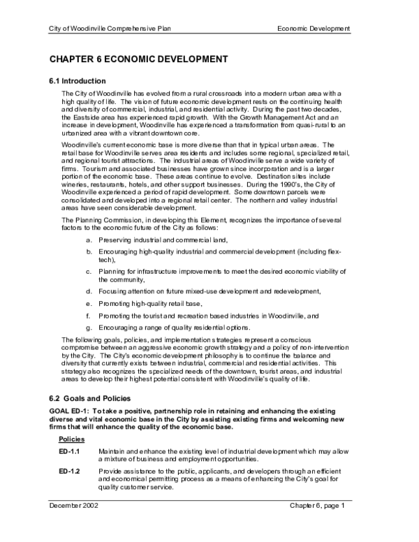 (PDF) Chapter 6. Economic Development