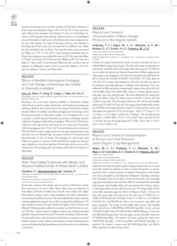 (PDF) Physical and Chemical Characterization of Persian Lime Fruit ...