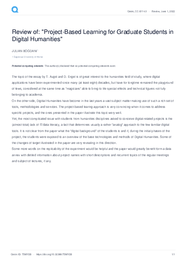 (PDF) Review of: 