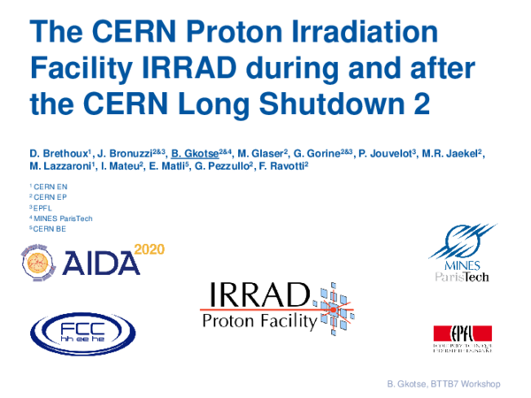 (PDF) The CERN Proton Irradiation Facility IRRAD during and after the ...