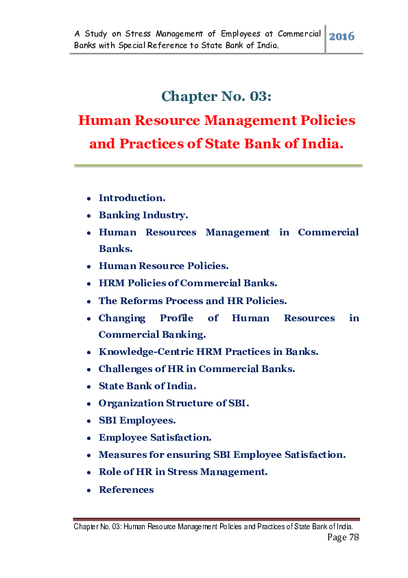 (PDF) A study on stress management of employees at commercial banks ...