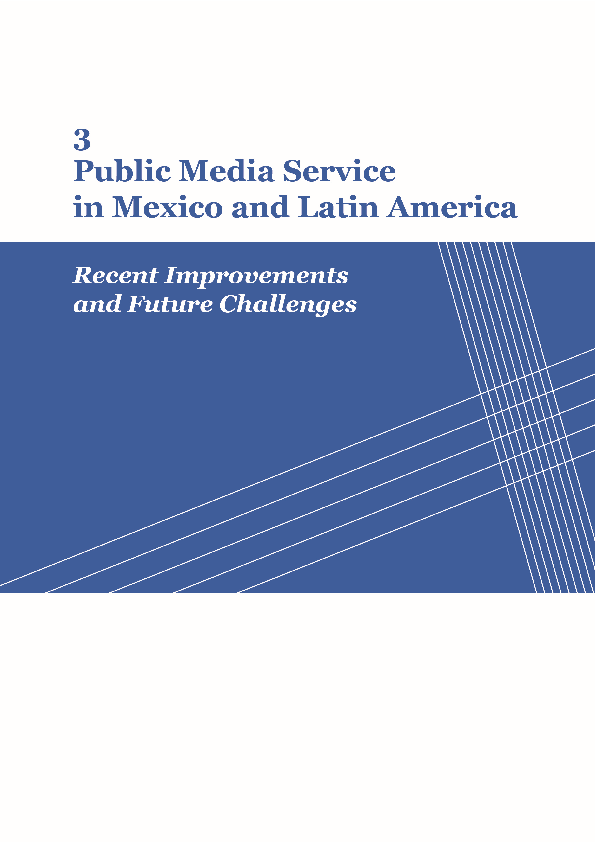 (PDF) Public Media Service in Mexico and Latin America: Recent ...