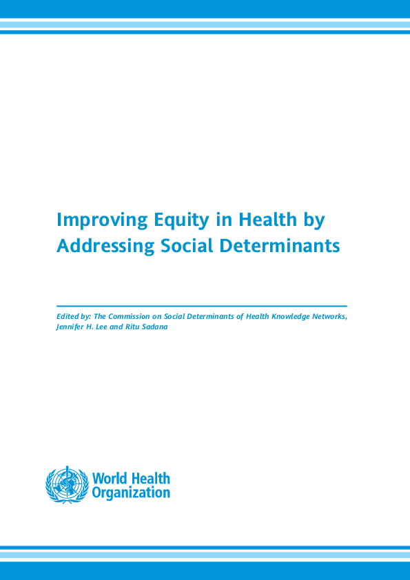 (PDF) Improving equity in health by addressing social determinants