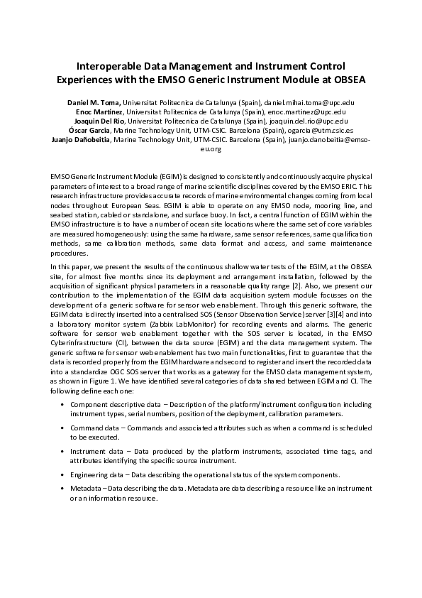 (PDF) Interoperable data management and instrument control architecture ...