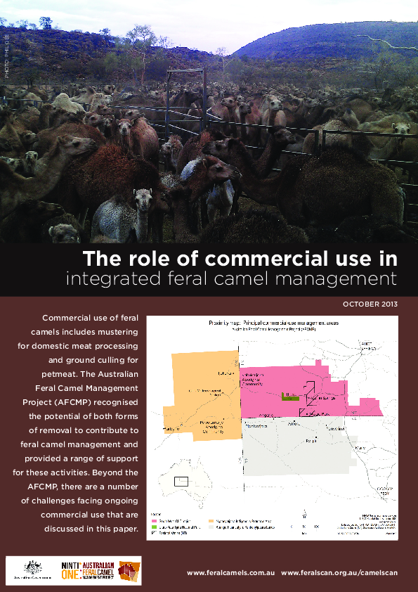 (PDF) The role of commercial use in integrated feral camel management