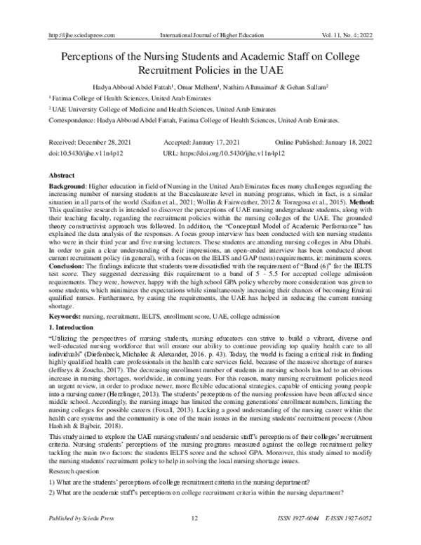(PDF) The Impact of the COVID-19 Pandemic on Nursing Students ...