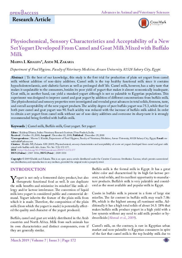 (PDF) Physiochemical, Sensory Characteristics and Acceptability of a ...