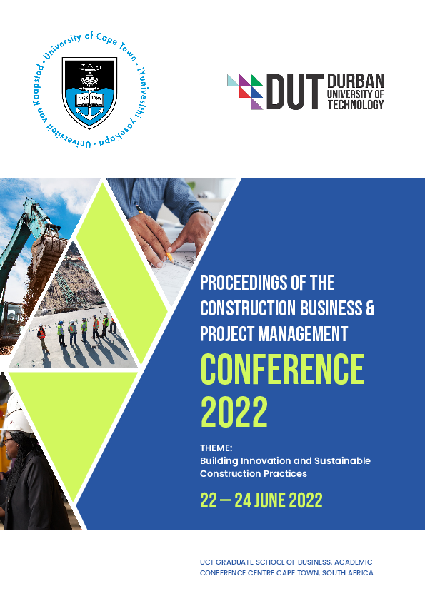 (PDF) Proceedings of the Construction Business & Project Management ...