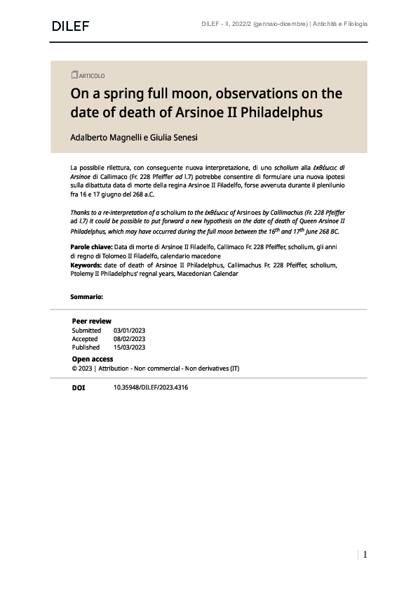(PDF) On a spring full moon, observations on the date of death of ...