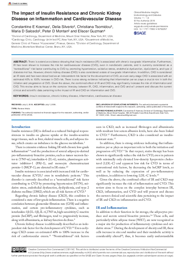 (PDF) The Impact of Insulin Resistance and Chronic Kidney Disease on ...