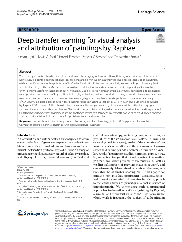 (PDF) Deep transfer learning for visual analysis and attribution of ...