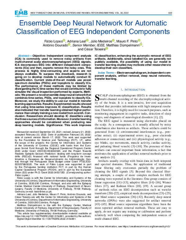 (PDF) Ensemble Deep Neural Network for Automatic Classification of EEG ...