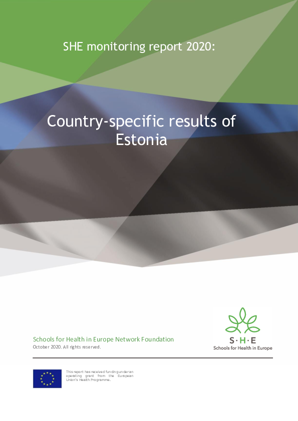 (PDF) SHE monitoring report 2020 : Country-specific results of Denmark