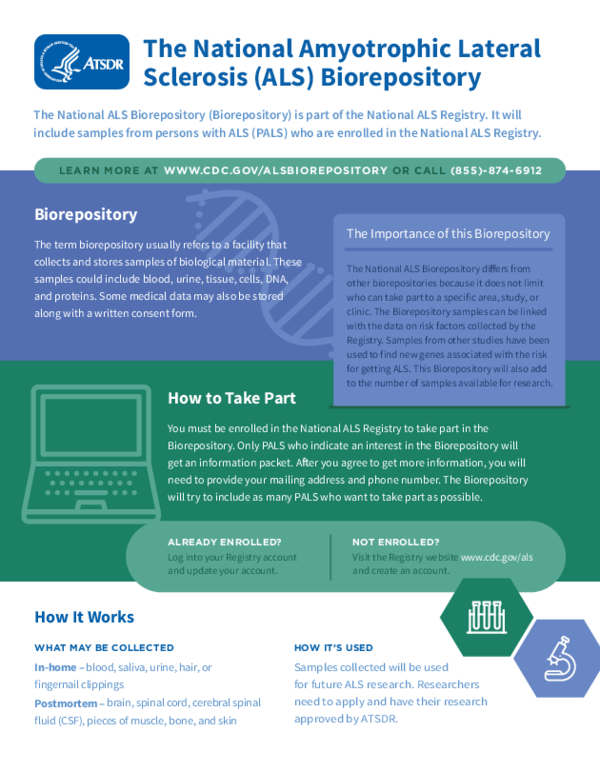 (PDF) National Amyotrophic Lateral Sclerosis (ALS) Biorepository ...