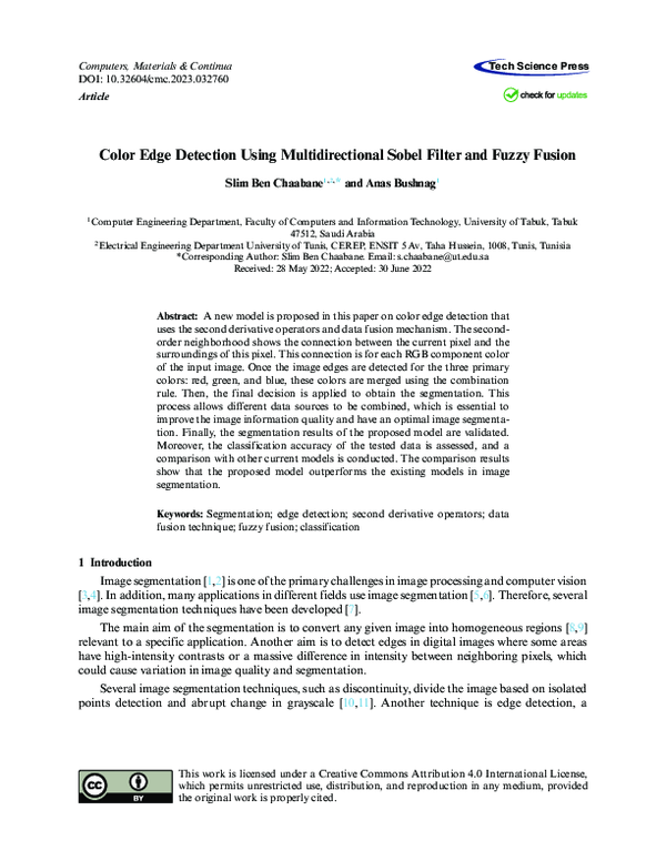 (PDF) Color Edge Detection Using Multidirectional Sobel Filter and ...