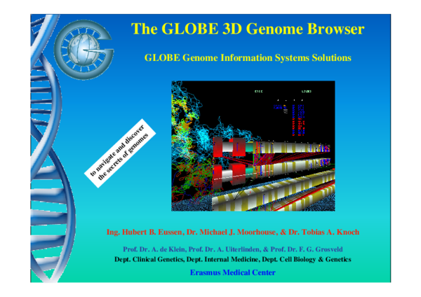 (PDF) The GLOBE 3D Genome Browser