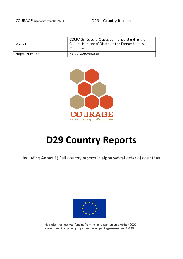 PDF) COURAGE Country Reports