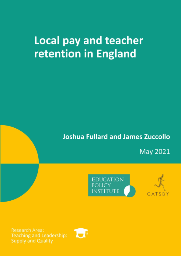 (PDF) Local pay and teacher retention in England