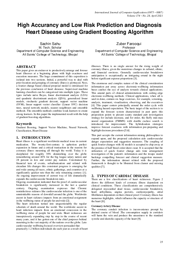 (PDF) High Accurancy and Low Risk Prediction and Diagnosis Heart ...
