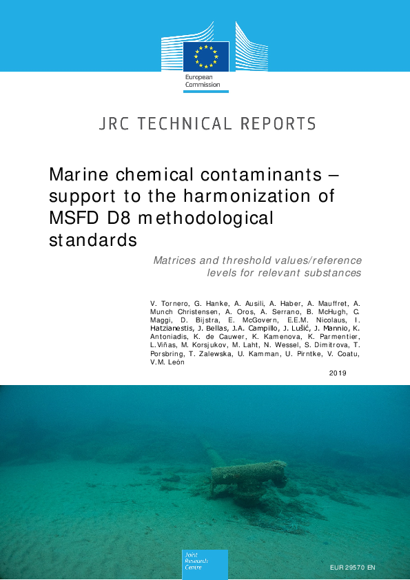 (PDF) Marine chemical contaminants – support to the harmonization of ...
