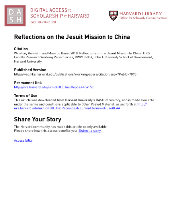 PDF) Reflections on the Jesuit Mission to China | Kenneth Winston - Academia.edu pdf-reflections-on-the-jesuit-mission-to-china-kenneth-winston-academia-edu