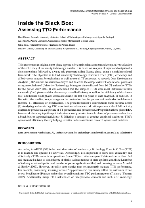 (PDF) Inside the Black Box