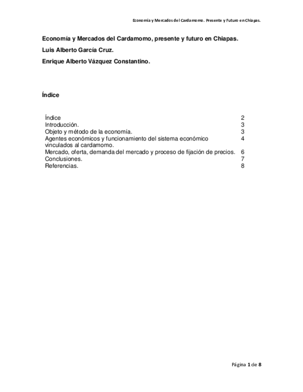 AG CARDAMOMO PRESENTE Y FUTURO EN CHIAPAS